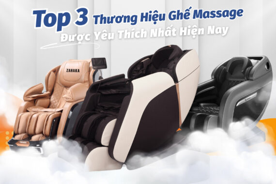 Top 3 ghế massage tốt nhất hiện nay